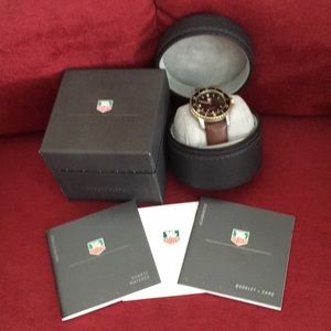 Tag Heuer Men’s Watch in original boxes with all original paperwork